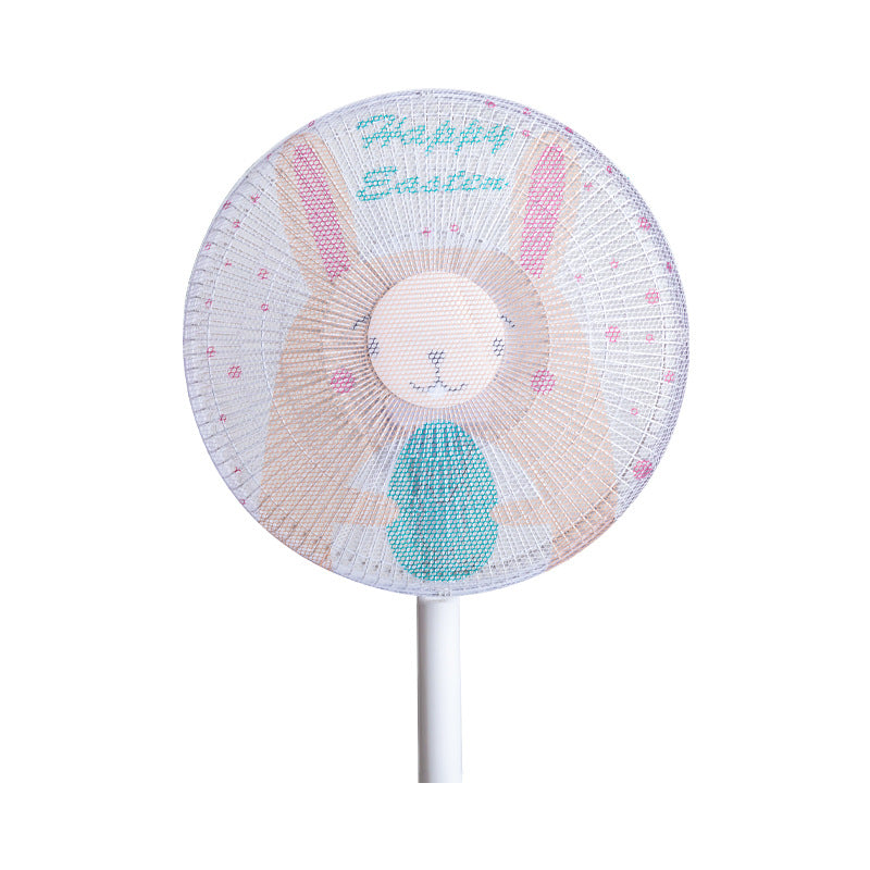 Summer Washable Dust-Proof Cartoon Round Electric Fan Protective Cover Base Fan Dust Cover