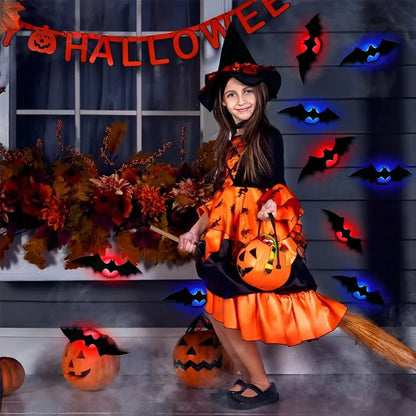 Halloween 3D Lighted Bats 