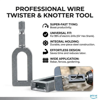 Kawabody™ — Turn Your Drill Into a Powerhouse for Rock-Solid, Effortless Wire Ties