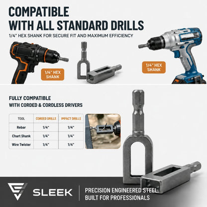 Kawabody™ — Turn Your Drill Into a Powerhouse for Rock-Solid, Effortless Wire Ties