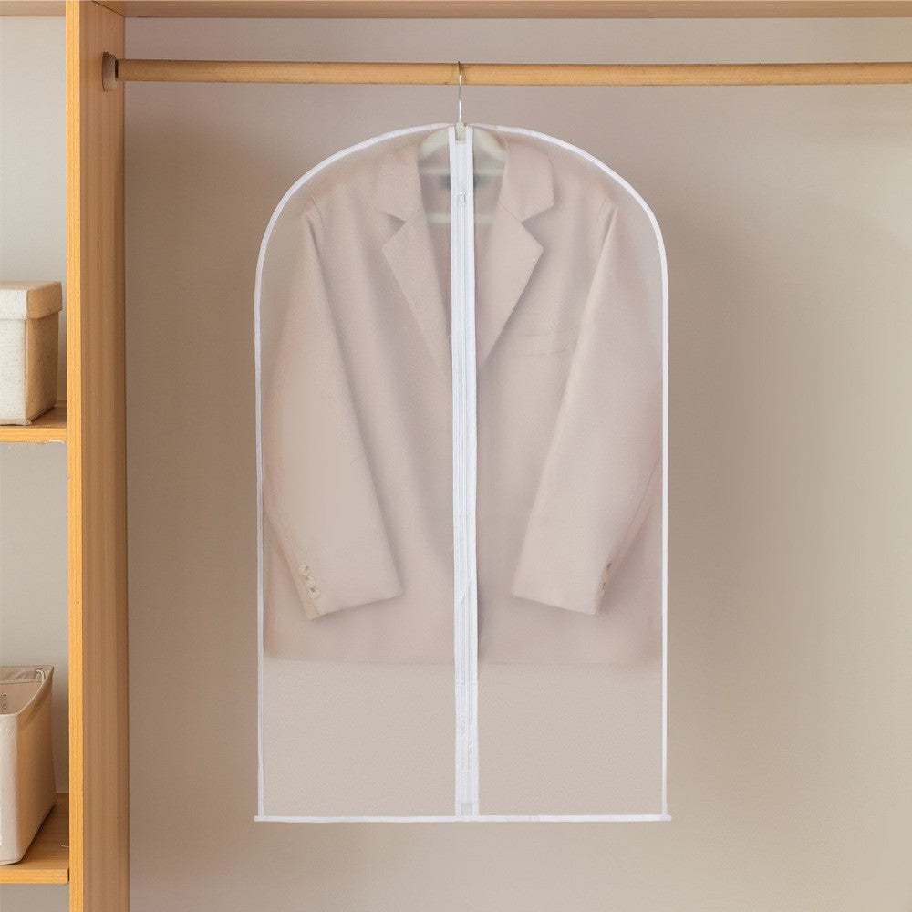 High Quality EVA Dust Cover Bag Household Coat Suit Dust Garment Bag for Hanging Clothes Coats Jackets