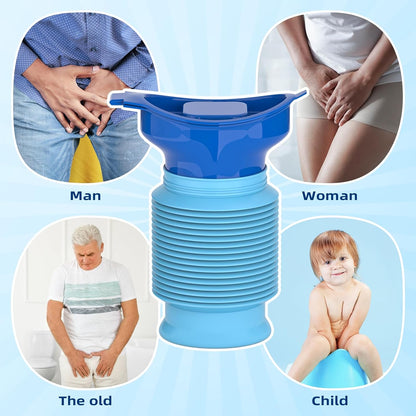 Expandable Portable Emergency Urinal & Female Urination Device Set
