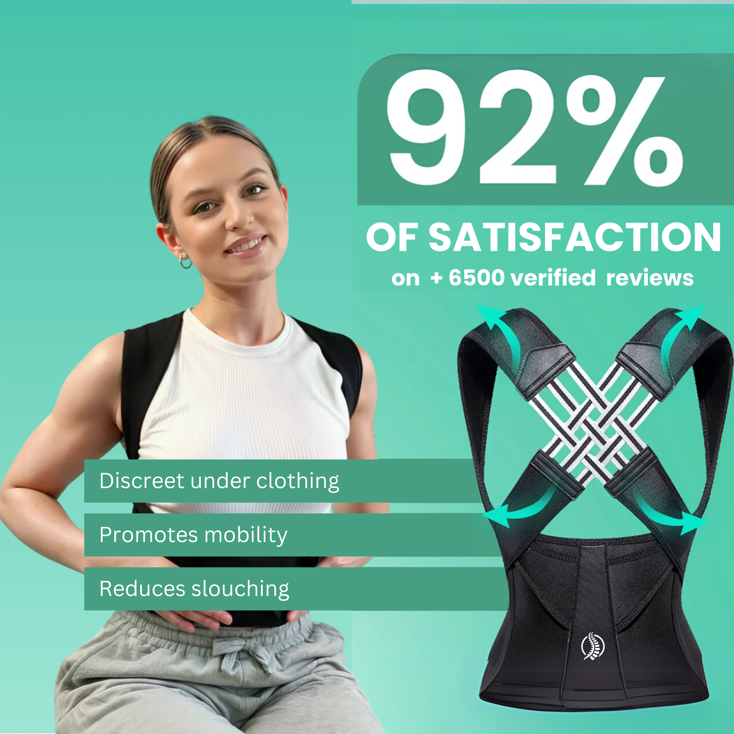 50% Member Appreciation Day 💥Back Posture Stretching Bandage