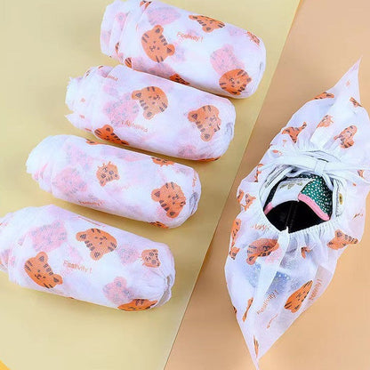 🔥Hot Sale 49% OFF -50 counts Disposable Thickened Cartoon Shoe Covers
