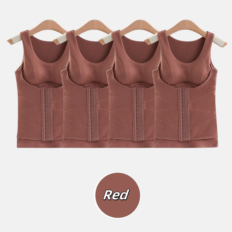 Thickened Warm Tank Top with Shelf Bra
