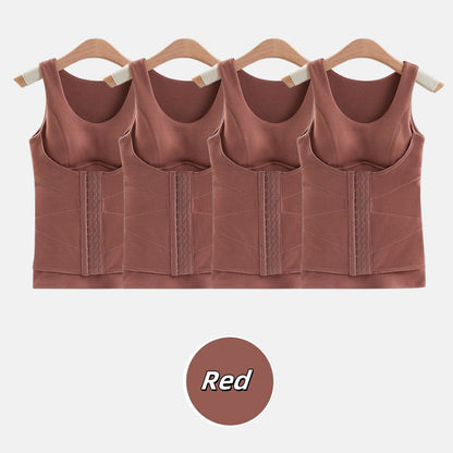 Thickened Warm Tank Top with Shelf Bra