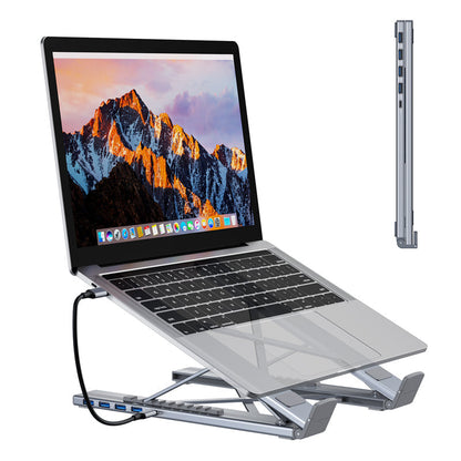💥Limited-time offer-USB-C Docking Station Laptop Stand with 4K HDMI