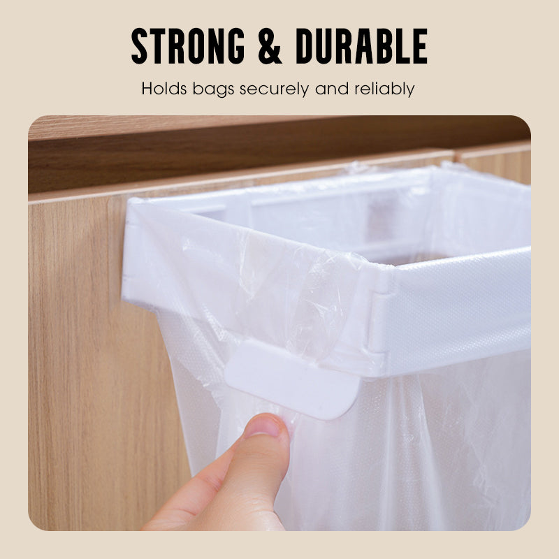 🗑️No-Drill Wall-Mounted Folding Trash Bag Holder🎁