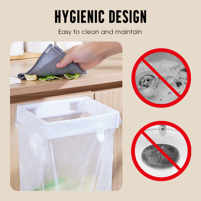 🗑️No-Drill Wall-Mounted Folding Trash Bag Holder🎁