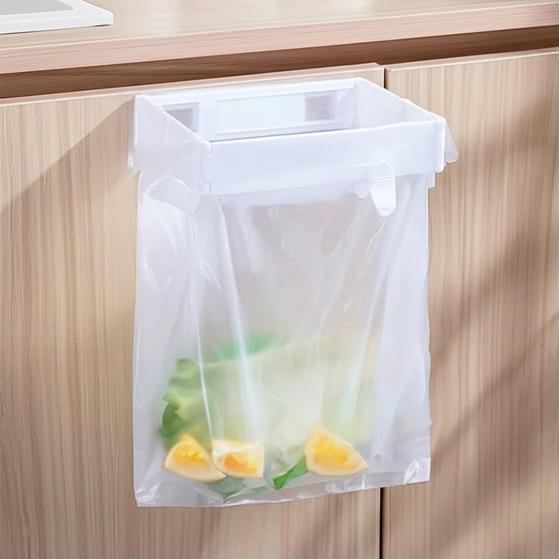 🗑️No-Drill Wall-Mounted Folding Trash Bag Holder🎁