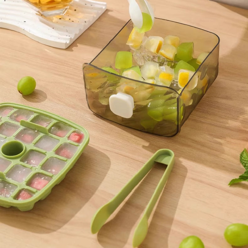 2-in-1 Double Layer Portable Ice Box