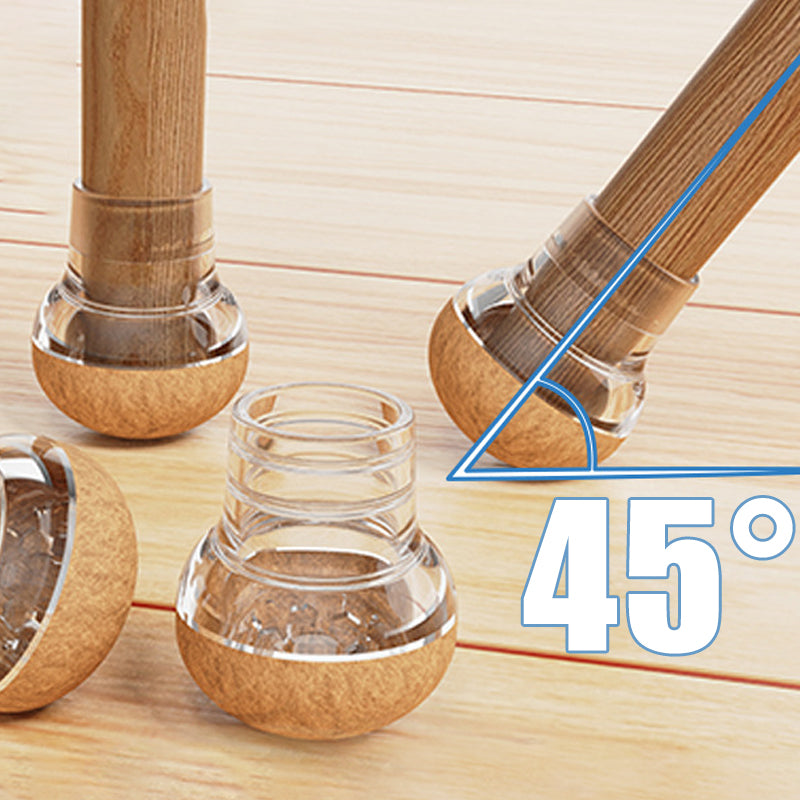 ⏳ 52% OFF 🔥 Chair Leg Caps with Felt Pads