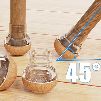 ⏳ 52% OFF 🔥 Chair Leg Caps with Felt Pads