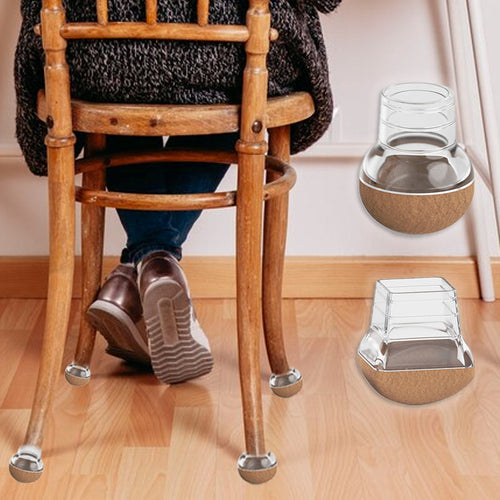 ⏳ 52% OFF 🔥 Chair Leg Caps with Felt Pads