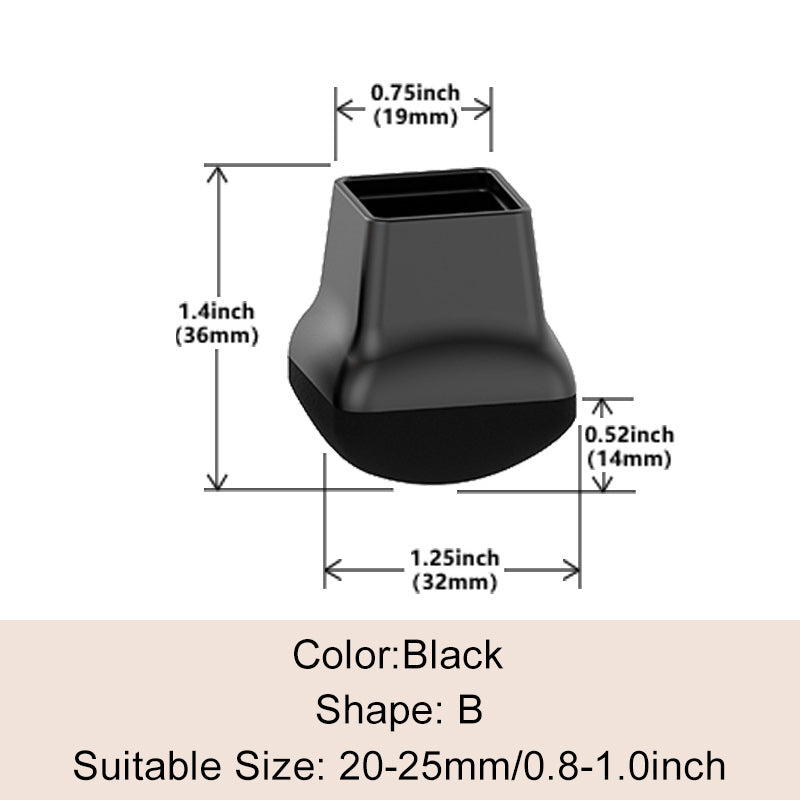 ⏳ 52% OFF 🔥 Chair Leg Caps with Felt Pads