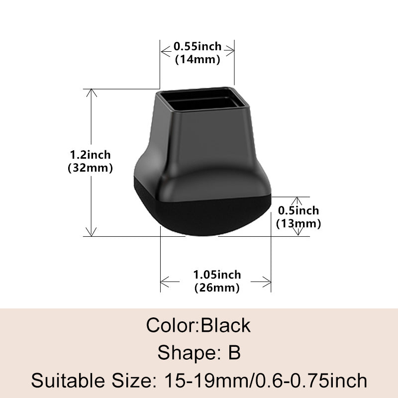 ⏳ 52% OFF 🔥 Chair Leg Caps with Felt Pads