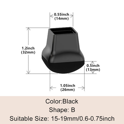 ⏳ 52% OFF 🔥 Chair Leg Caps with Felt Pads