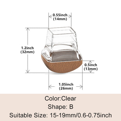 ⏳ 52% OFF 🔥 Chair Leg Caps with Felt Pads