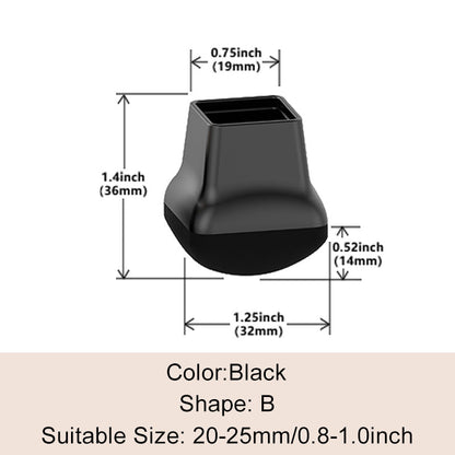 ⏳ 52% OFF 🔥 Chair Leg Caps with Felt Pads