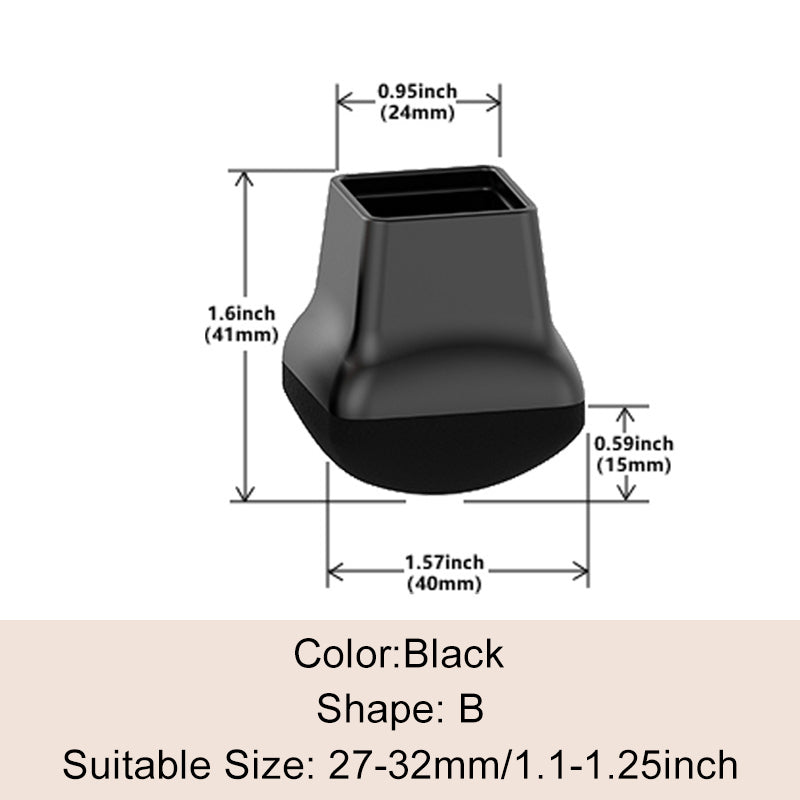 ⏳ 52% OFF 🔥 Chair Leg Caps with Felt Pads