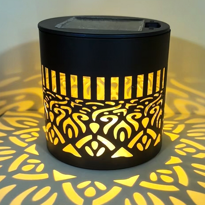 🌀💥Limited Sale Buy 2 Get 1 Free🌞💡Solar Mandala Wall Light Outdoor Garden Fence Projector Lamp Patio Ambient Decor