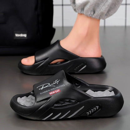🔥2026 Hot sale 50% OFF🔥Non-Slip Thick Sole Cloud Slides for Men