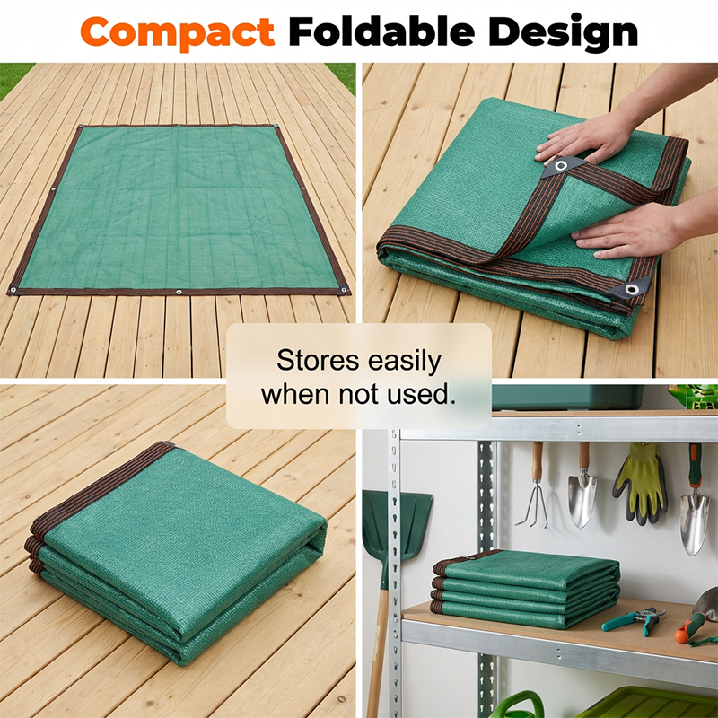 UV-Resistant Sunshade Cloth for Outdoor Plant Cover